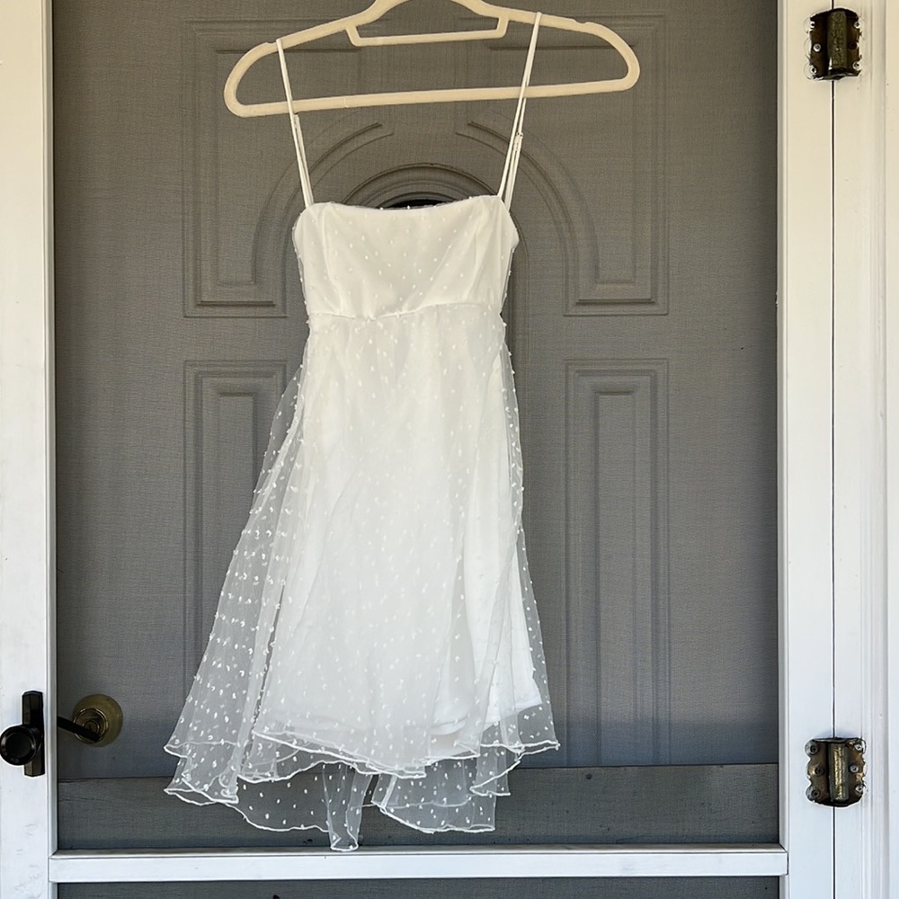 Lucky in the Sky White Dress